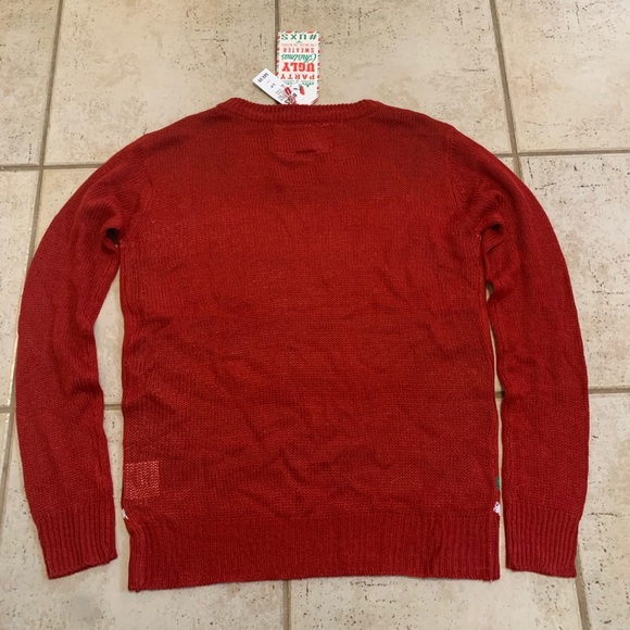 "Let's Get Elfed Up" Ugly Christmas Sweater, NWT - Picture 6 of 8